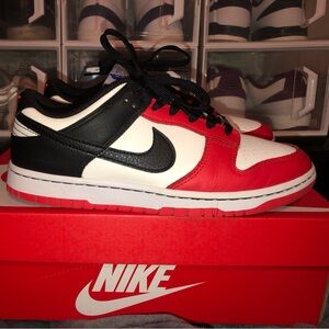 Nike Dunk x NBA 75th Anniversary Chicago Edition Boys size 7.5. Girls size 9.